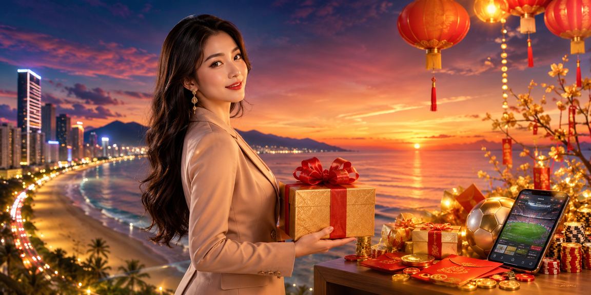 Người hâm mộ thể thao tại Đà Nẵng theo dõi kèo cược bóng đá buổi tối bên đèn lồng truyền thống